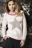 Lana Grossa PULL AVEC UNE ÉTOILE Cool Wool Big
