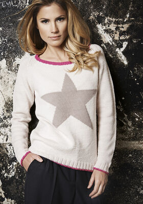 PULL AVEC UNE ÉTOILE Cool Wool Big de Lana Grossa