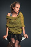 Lana Grossa PULL AVEC DES MANCHES À VOLANTS Silkhair Melange