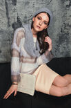 Lana Grossa BONNET EN POINT MOUSSE ENDROIT Silkhair Melange/uni