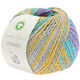 Lana Grossa A MANO (Linea Pura) | 20-gris/bleu turquoise/orange/lilas