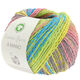 Lana Grossa A MANO (Linea Pura) | 25-turquoise/vert clair/saumon/terre d'ombre/jaune vert