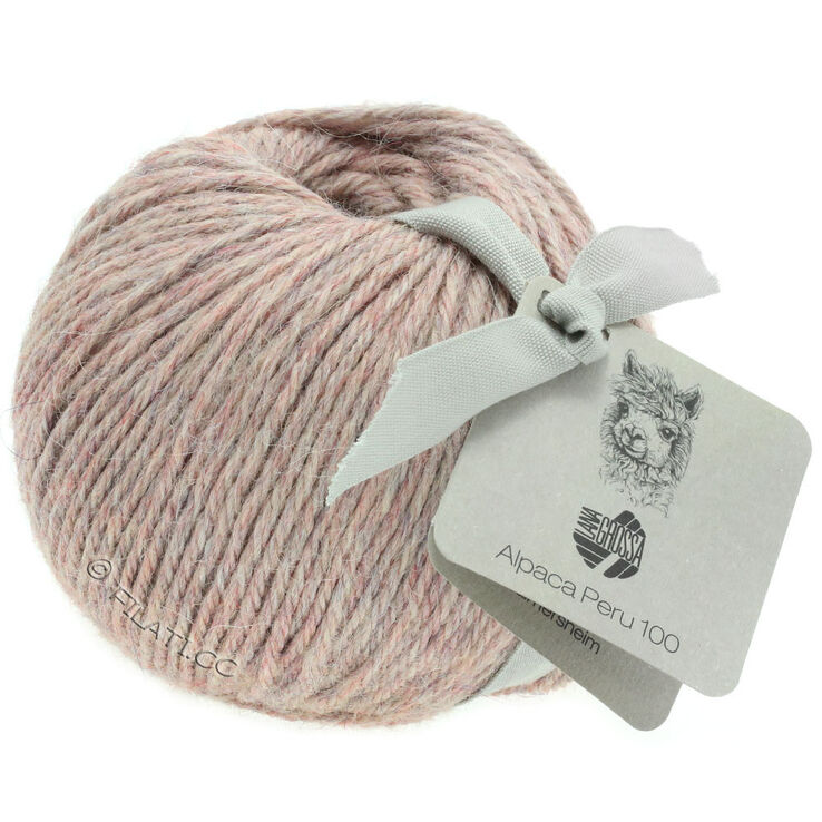 Lana Grossa ALPACA PERU 100 | 101-bois de rose
