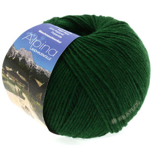 Lana Grossa ALPINA Landhauswolle | 16-vert bouteille