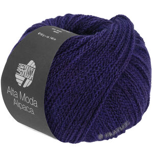 Lana Grossa ALTA MODA ALPACA | 108-violet foncé