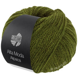 Lana Grossa ALTA MODA ALPACA | 114-olive foncé