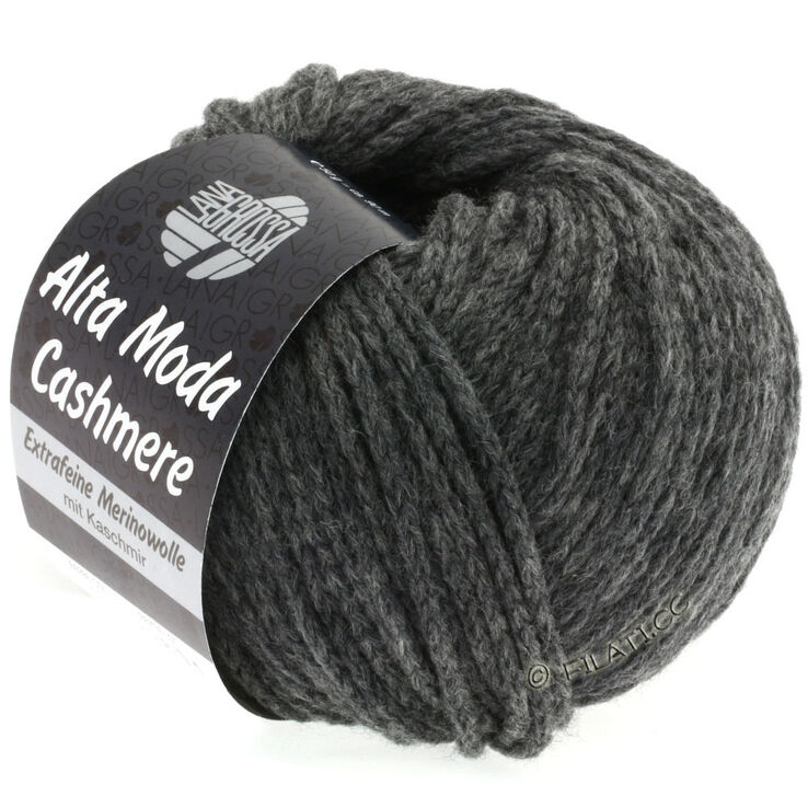 Lana Grossa ALTA MODA CASHMERE | 19-gris foncé