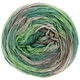 Lana Grossa ALTA MODA COTOLANA Print | 107-beau vert Tilleul/pomme verte/vert foncé/gris moyen/gris foncé