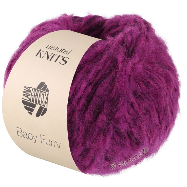 Lana Grossa BABY FURRY | 01-fuchsia foncé