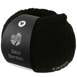 Lana Grossa BACO BAMBOO | 18-noir