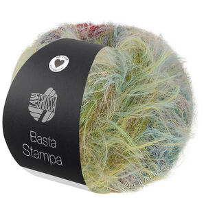 Lana Grossa BASTA STAMPA | 202-jaune/menthe/bleu clair/lilas/violet foncé
