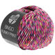 Lana Grossa BINGO Funky Print | 405-fuchsia/rose/vert jaune multicolore