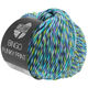 Lana Grossa BINGO Funky Print | 407-bleu/pétrole/pourpre/vert multicolore