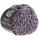 Lana Grossa BINGO Funky Print | 409-gris/rouge/bleu multicolore