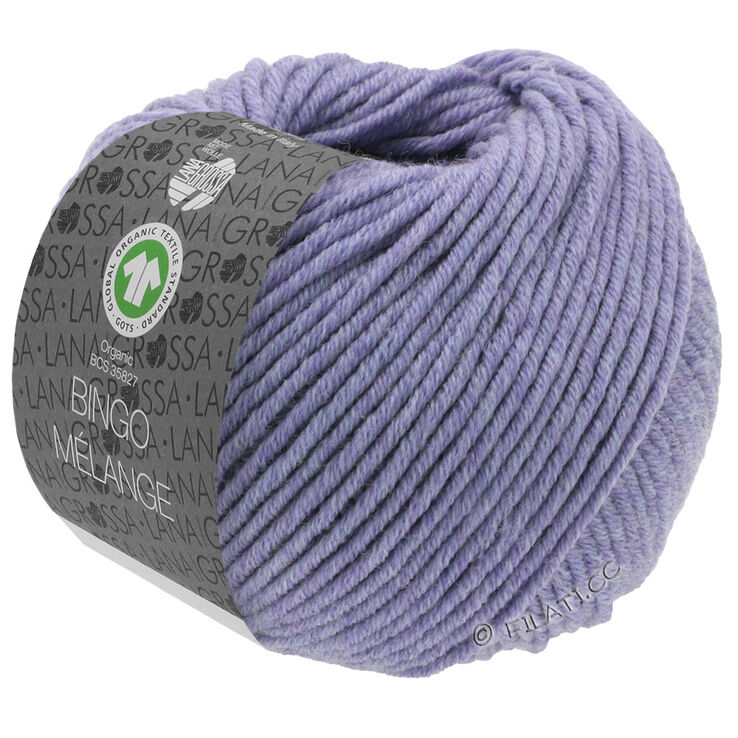 Lana Grossa BINGO Melange (GOTS) | 301-lilas chiné