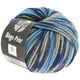 Lana Grossa BINGO Print | 326-bleu azur/gris/marine/gris foncé