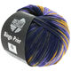 Lana Grossa BINGO Print | 364-jaune ocre/violet/bleu nuit/anthracite