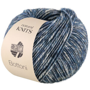 Lana Grossa BOTTONI | 08-bleu gris/écru