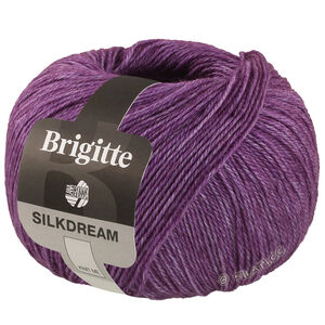 Lana Grossa BRIGITTE Silkdream | 10-violet rouge
