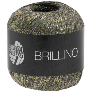 Lana Grossa BRILLINO | 05-gris/doré