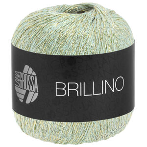 Lana Grossa BRILLINO | 24-menthe/doré