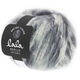 Lana Grossa BRUSHY Uni/Print (lala BERLIN) | 207-blanc/gris/noir