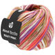 Lana Grossa BULKY Print (ABOUT BERLIN) | 156-blanc/pourpre/orange/corail/brun gris