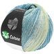 Lana Grossa 365 COTONE Dégradé | 103-vert tendre/gris vert/pétrole clair/pétrole foncé