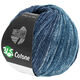 Lana Grossa 365 COTONE Dégradé | 106-gris/gris bleu/gris pétrole/bleu noir