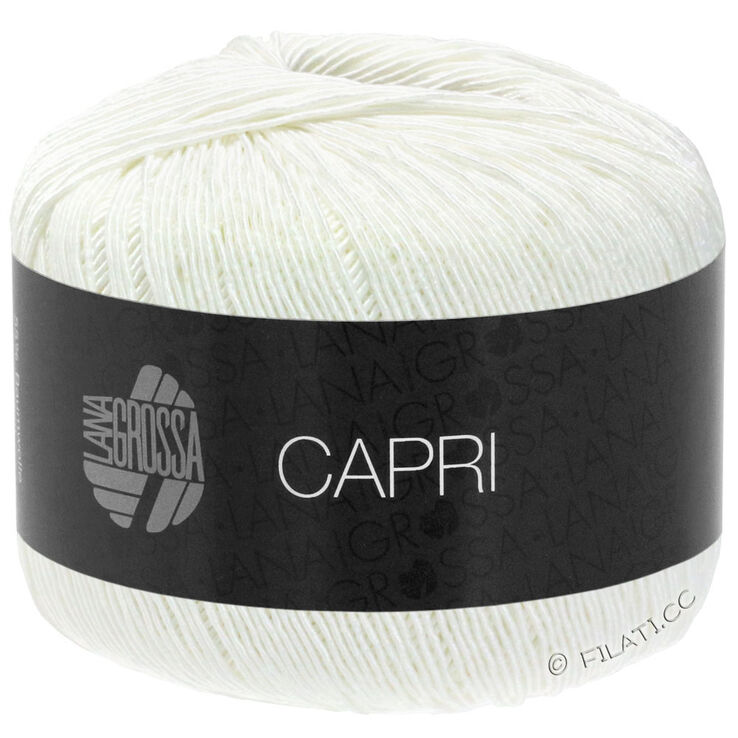 Lana Grossa CAPRI | 01-blanc