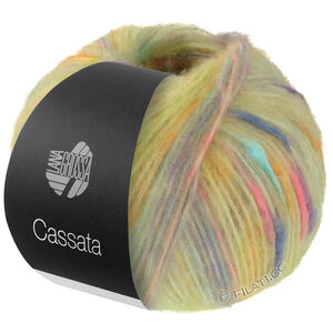 Lana Grossa CASSATA | 10-jaune tendre/pêche/gris clair/vert clair/rosé