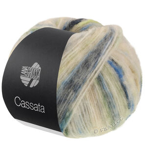 Lana Grossa CASSATA | 15-jaune pâle/vert mai/gris vert/bleu/jaune sable