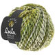 Lana Grossa CHUNKY (lala BERLIN) | 104-olive clair/olive foncé/vert jaune/écru/gris foncé