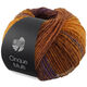 Lana Grossa CINQUE MULTI | 06-bleu/brun/ocre/brun foncé/pourpre chiné
