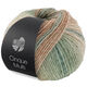 Lana Grossa CINQUE MULTI | 12-gris clair/gris vert/grège/turquoise/gentiane chiné