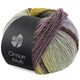 Lana Grossa CINQUE MULTI | 13-gris vert/mûre/lilas/bois de rose/moutarde chiné