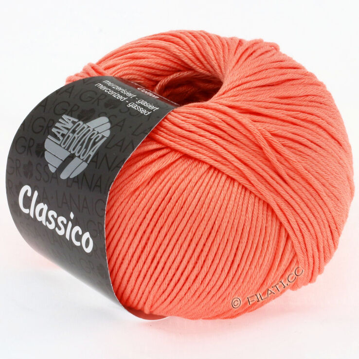 Lana Grossa CLASSICO Uni | 01-rouge saumon