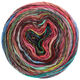 Lana Grossa COLORISSIMO | 03-rouge/pétrole/vert/rose/vert clair/bordeaux