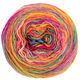Lana Grossa COLORISSIMO | 24-orange/vanille/gris clair/rose/rose vif/gris pourpre
