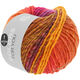 Lana Grossa COLORS FOR YOU | 139-fuchsia/rouille/jaune orange/brun foncé/pourpre/rouge/corail/orange