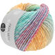 Lana Grossa COLORS FOR YOU | 143-rose vif/bleu clair/jaune/jade/fuchsia/terre cuite/pourpre/turquoise/orange/vert clair