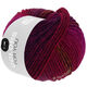 Lana Grossa COLORS FOR YOU | 163-violet rouge/aubergine/ocre/brun foncé/vert foncé