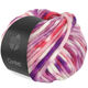 Lana Grossa CONFETTI Print | 05-blanc/rose vif/orange/lilas/violet bleu