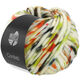 Lana Grossa CONFETTI Print | 202-blanc/orange/framboise/gris/bleu acier/olive/brun rouille/brun foncé/noir
