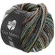 Lana Grossa COOL MERINO Big Color | 412-gris/jaune/olive/turquoise/vert/vert foncé/ocre