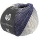 Lana Grossa COOL MERINO Dégradé | 303-bleu foncé/bleu gris/gris clair