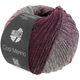 Lana Grossa COOL MERINO Dégradé | 305-mûre/rouge gris/gris