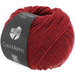 Lana Grossa COOL MERINO | 001-rouge foncé