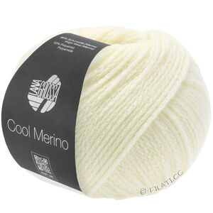 Lana Grossa COOL MERINO | 015-blanc