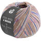 Lana Grossa COOL WOOL 4 SOCKS PRINT III | 7203-beige/centaurée/blanc/rose vif/pourpre